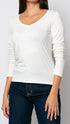 Μπλούζα με V λαιμόκομψη